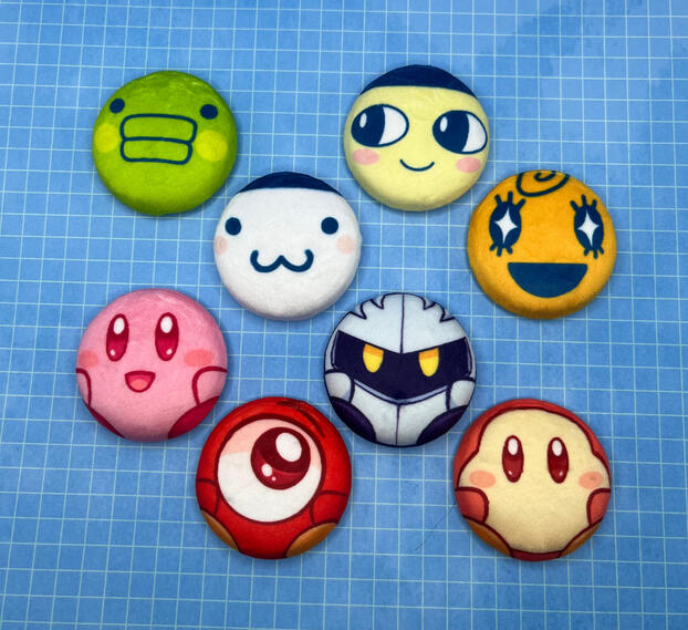 Plush Badge Sets